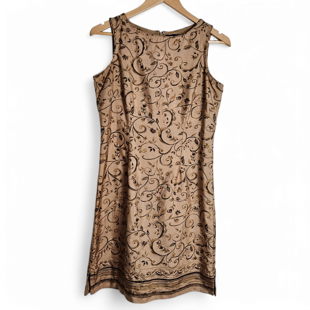 Charter Club Women's Silk Sleeveless Sheath Dress Size 6P